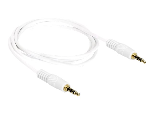 Delock Headset-Kabel - 4-poliger Mini-Stecker männlich zu 4-poliger Mini-Stecker männlich