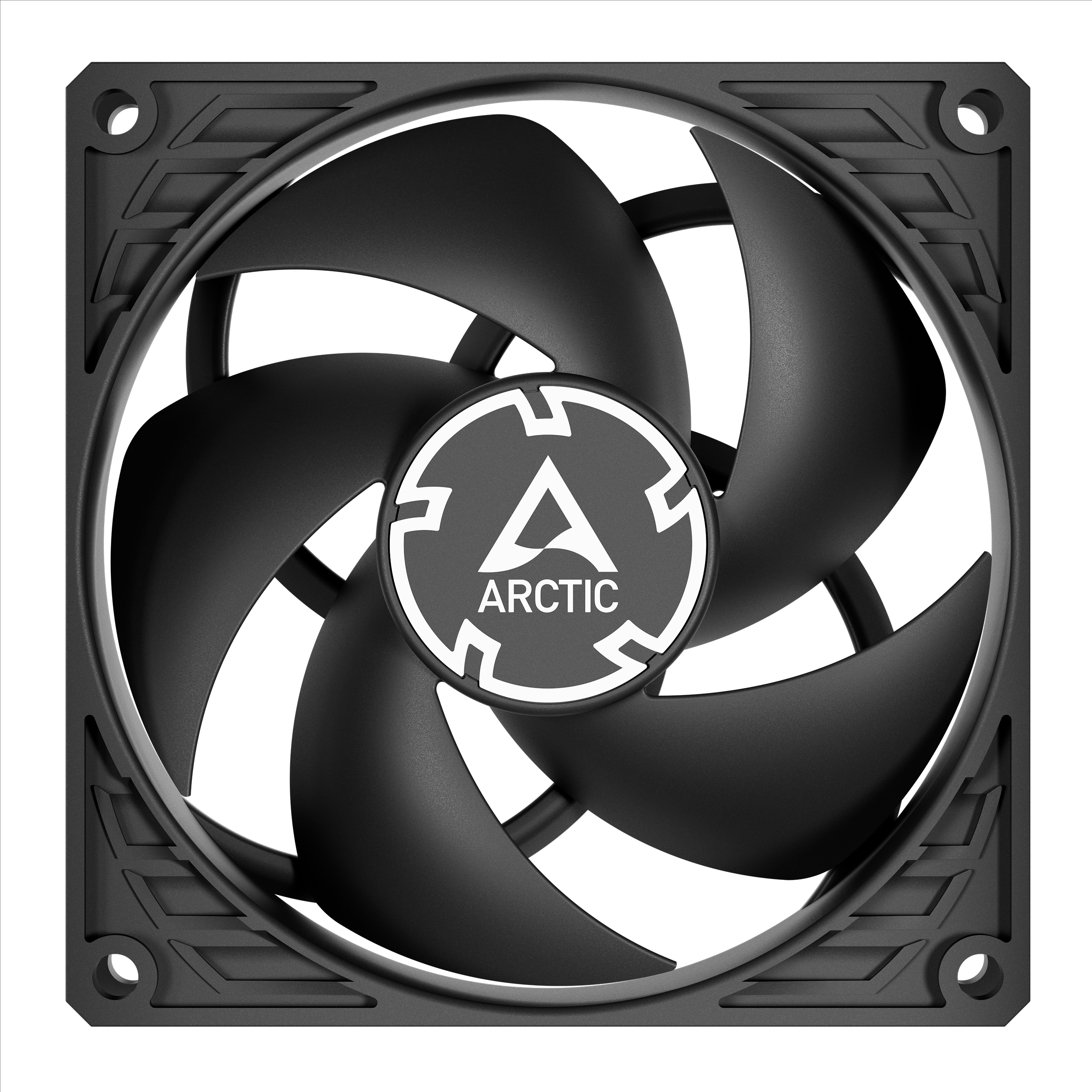 Arctic P9 PWM PST (Black) - 92 mm PWM-Lüfter mit Kabelsplitter, Ventilator, 9,2 cm, 65,97 m³/h, Schwarz, Ansicht 2