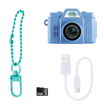 Canal Toys Mini Cam Digital Camera - Retro blue, Ansicht 4