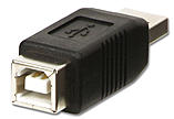Lindy USB-Adapter - USB (M) zu USB Typ B (W), Ansicht 3