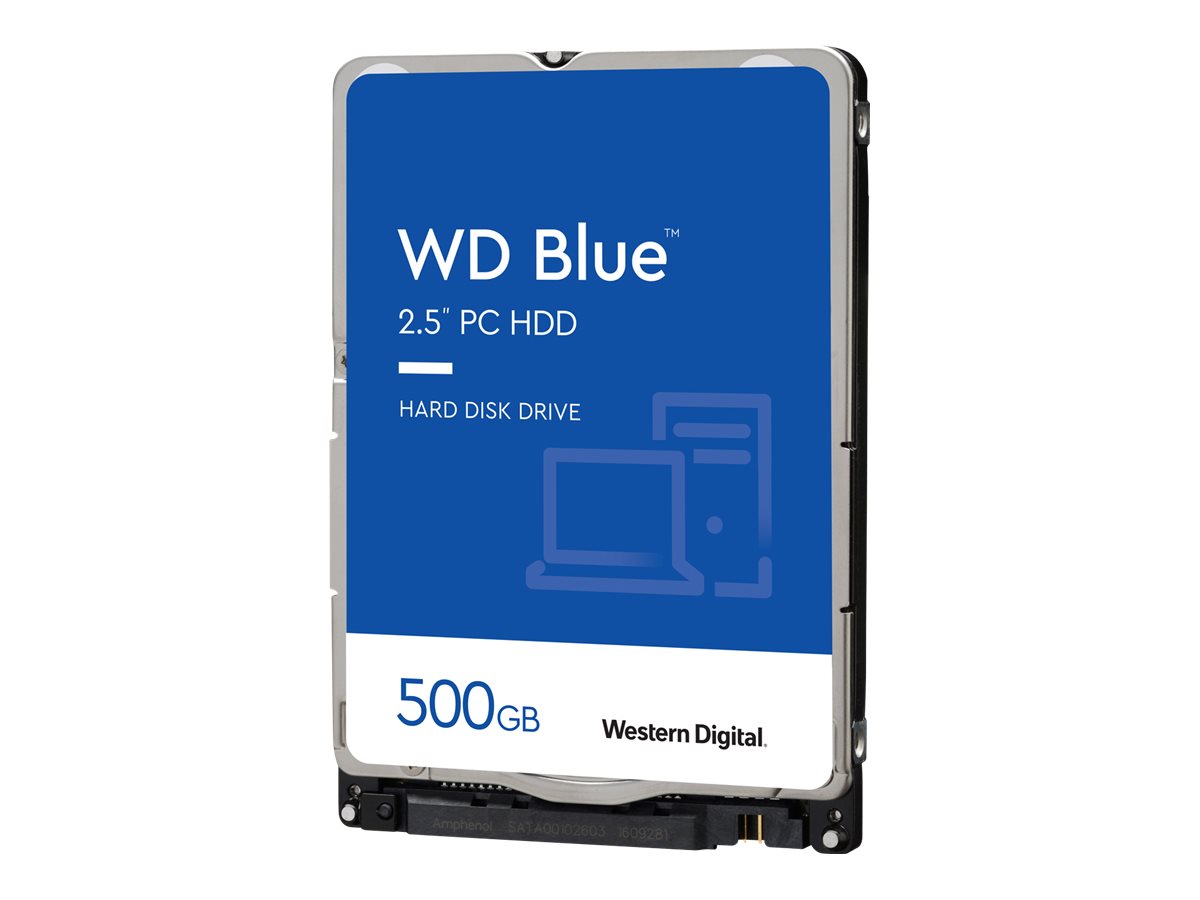 WD Blue Mobile 500GB HDD SATA 6Gb/s 7mm (WD5000LPZX)