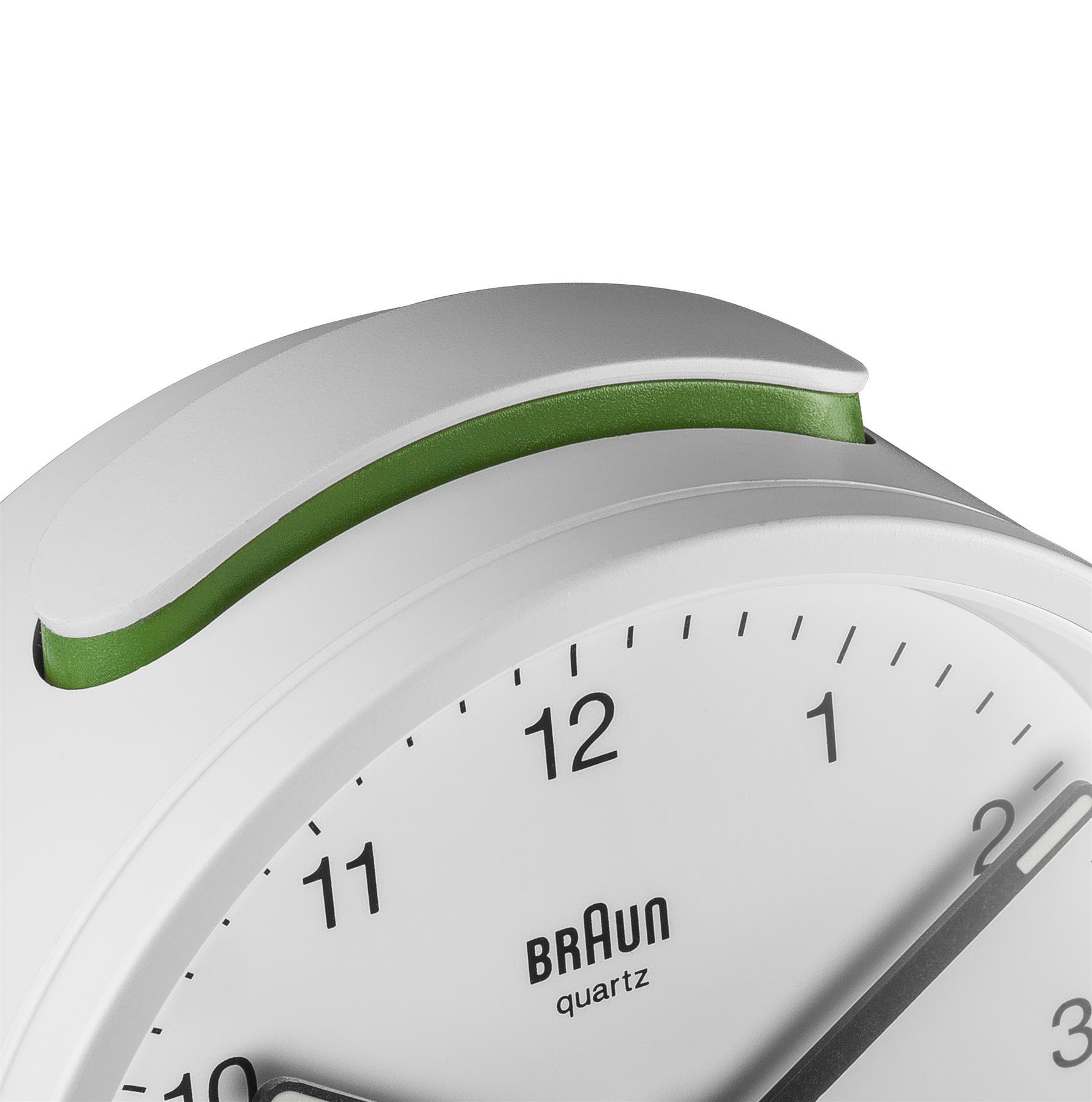 Braun Reflex BC12 - Wecker - rund - Quarz - Schreibtisch, Ansicht 2
