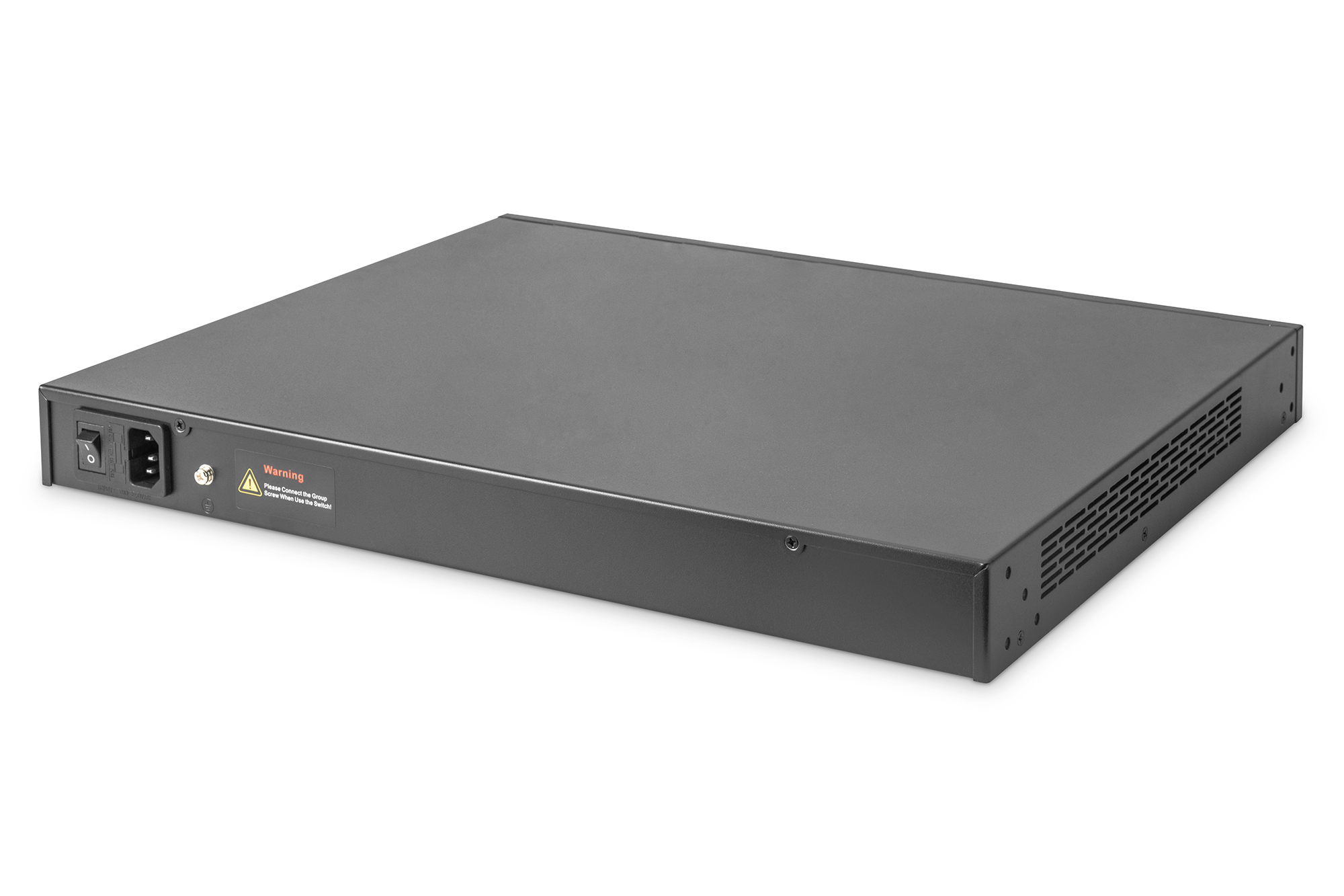 DIGITUS 24-Port Gigabit Ethernet PoE+ Injektor, 802.3af/at, 370 W, Ansicht 4