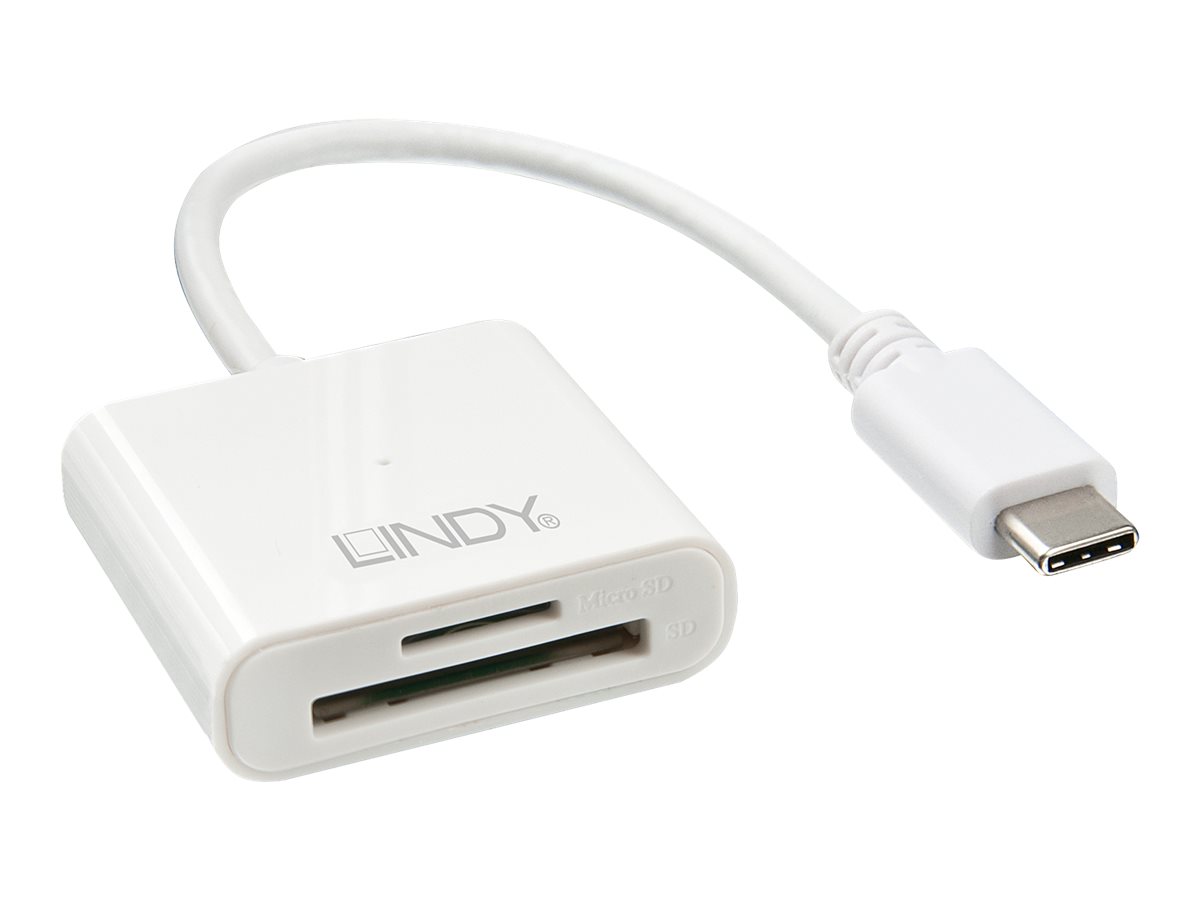 Lindy Card Reader USB 3.1 Typ C SD und microSD