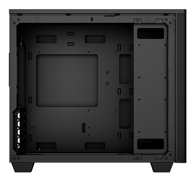 AEROCOOL ADVANCED TECHNOLOGIES Geh Mini Stormfront v1 MicroATX/MiniITX black - Gehäuse - Micro/Mini/Flex-ATX, Ansicht 2