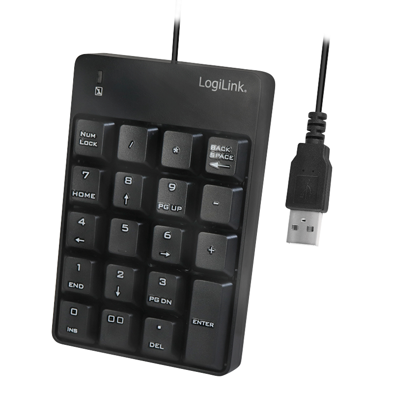 LogiLink Numeric - Tastenfeld - USB, Ansicht 2