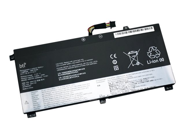 BTI Laptop-Batterie (gleichwertig mit: Lenovo 45N1740 Lenovo 45N1743 Lenovo 45N1741 Lenovo 45N1742)
