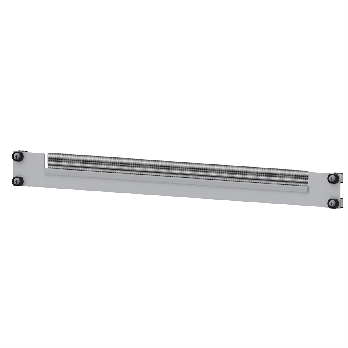 APRA apraNET - Kabelführungsplatte für Schaltschrank - Hellgrau, RAL 7035 - 1U - 48.3 cm (19), Ansicht 2