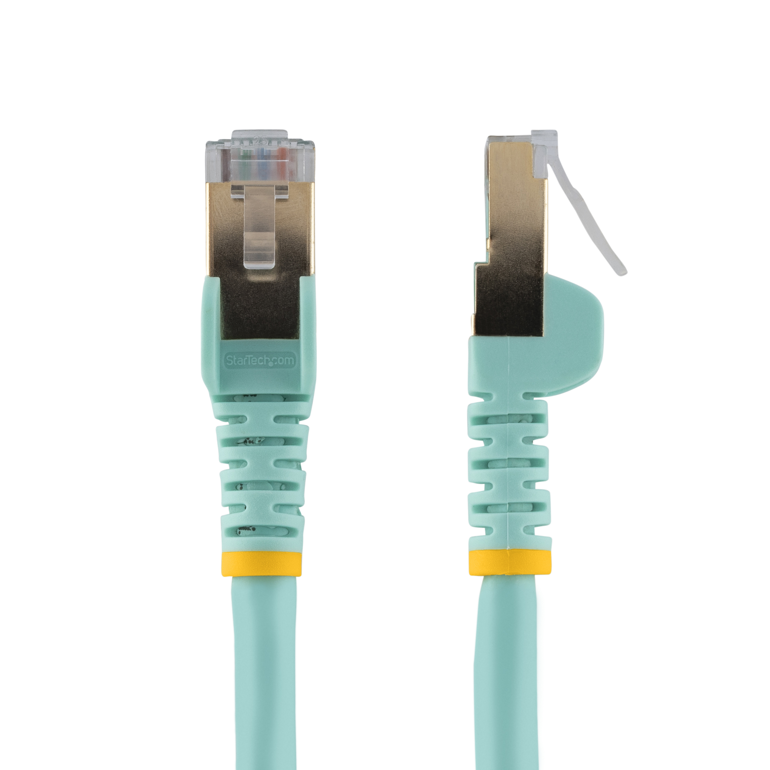 StarTech.com 1m CAT6A Ethernet Cable, 10 Gigabit Shielded Snagless RJ45 100W PoE Patch Cord, Ansicht 4