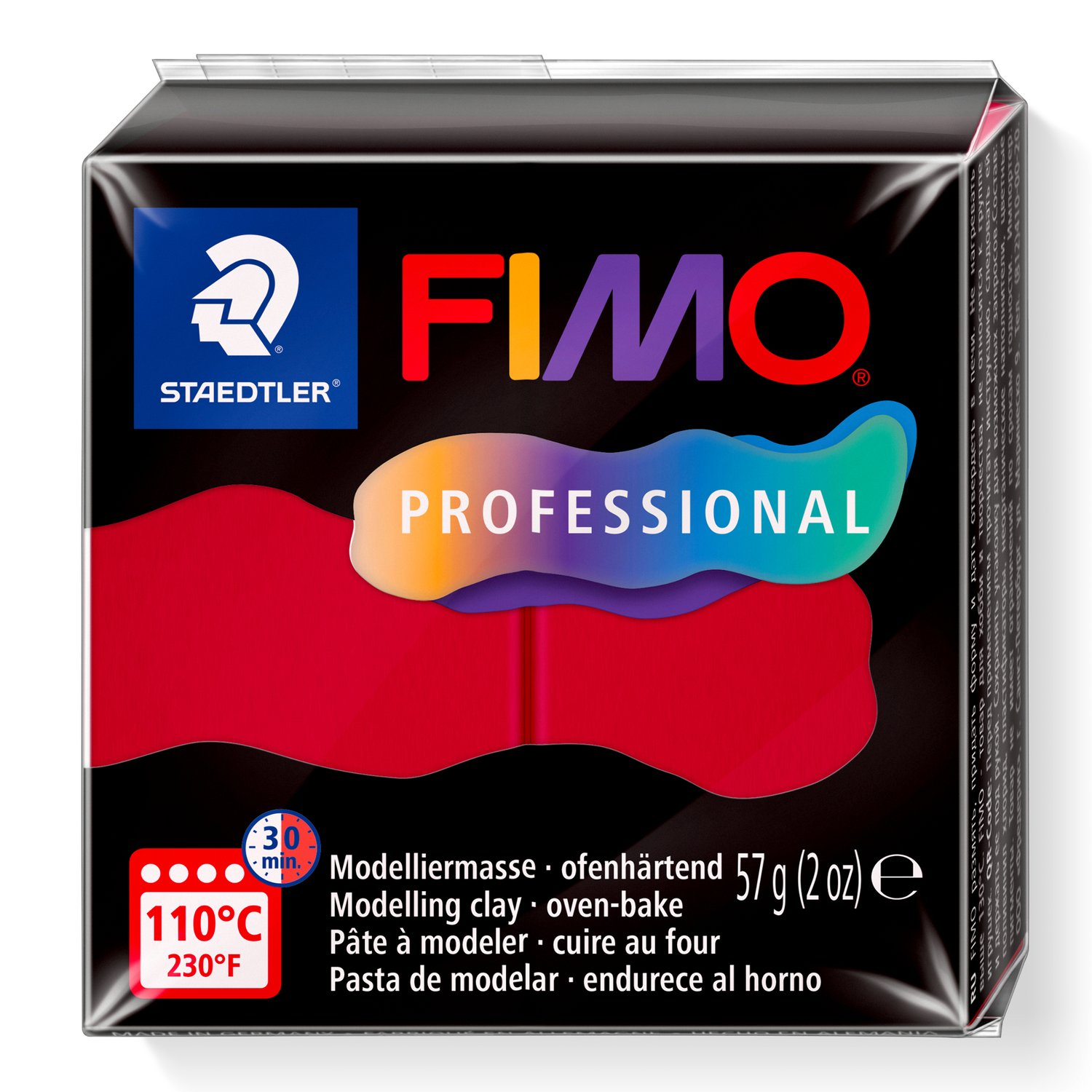 STAEDTLER Mod.masse Fimo prof 57g karmin, Ansicht 2