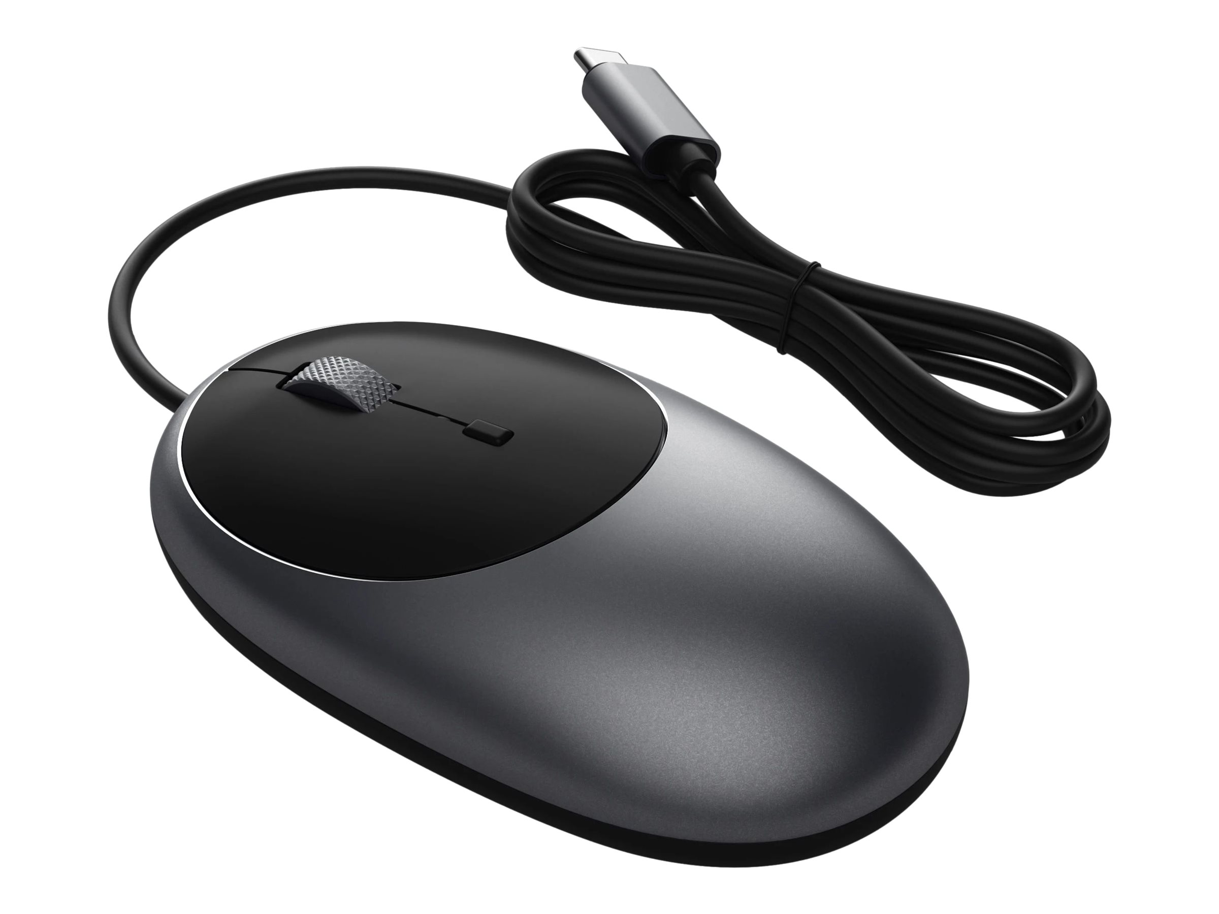Satechi C1 - Beidhändig - IR LED - USB Typ-C - 3200 DPI - Schwarz - Grau, Ansicht 4