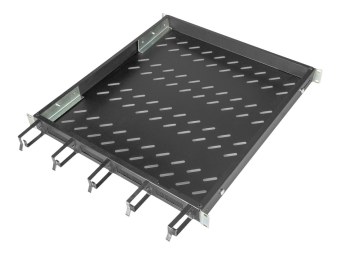 DIGITUS DN-97683 - Rack - Regal - fest - Schwarz RAL 9005 - 1U - 48.3 cm (19)