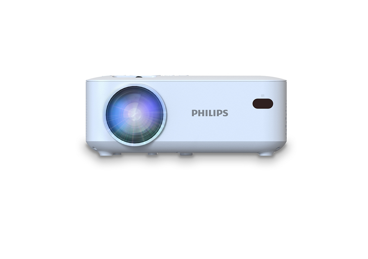 Philips Neopix 100 Short Throw Projector LCD White - Digital-Projektor - LCD, Ansicht 2