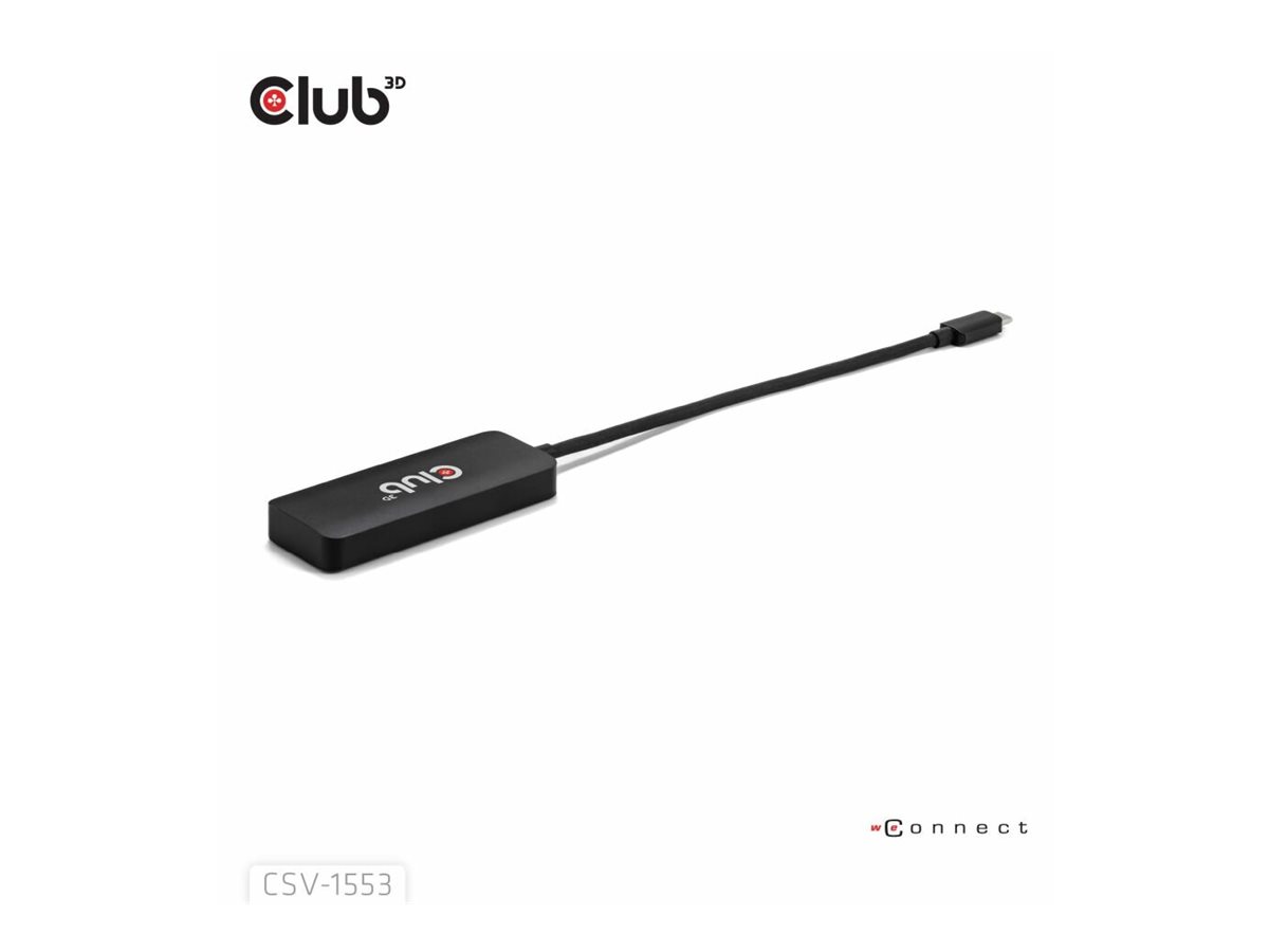 Club 3D CSV-1553 - Dockingstation - USB-C / Thunderbolt 4, Ansicht 2