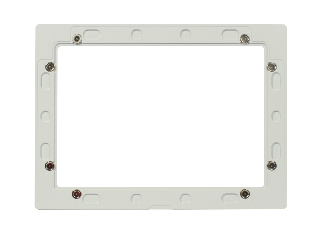 ALLNET Touch Display Tablet 15 Zoll zbh. Blende für Einbaurahmen weiß schmal, Ansicht 3