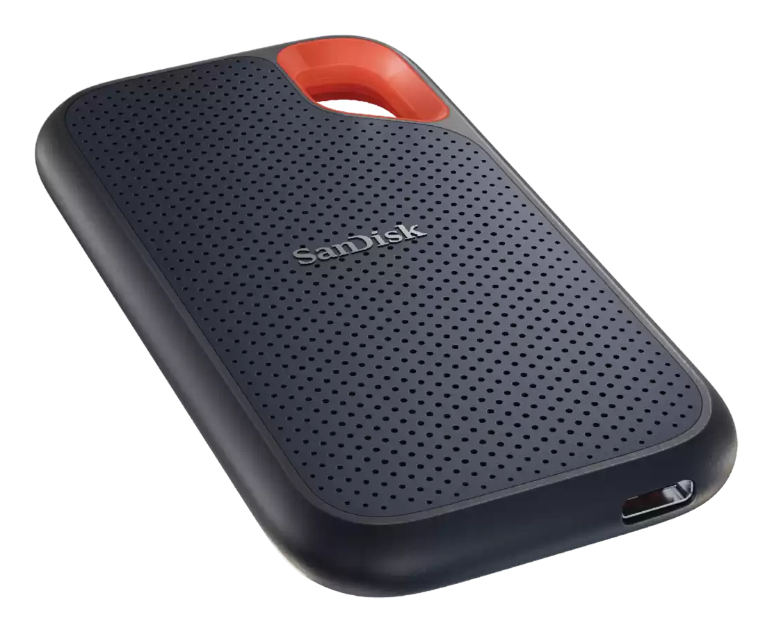 SanDisk Extreme - SSD - 1 TB - extern (tragbar) - USB 3.2 Gen 2 (USB-C Steckverbinder), Ansicht 2
