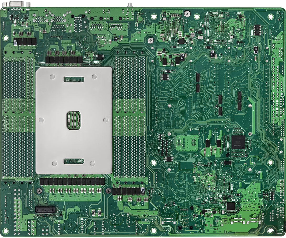 ASRock SPC621D8 - Intel - LGA 4189 - Intel® Xeon® - DDR4-SDRAM - DIMM - 1.2 V - C621A Chipsatz - ATX, Ansicht 2
