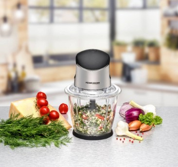 ROMMELSBACHER MZ 500 - 1,5 l - Schwarz - Edelstahl - Glas - Edelstahl - Tasten - 500 W, Ansicht 2