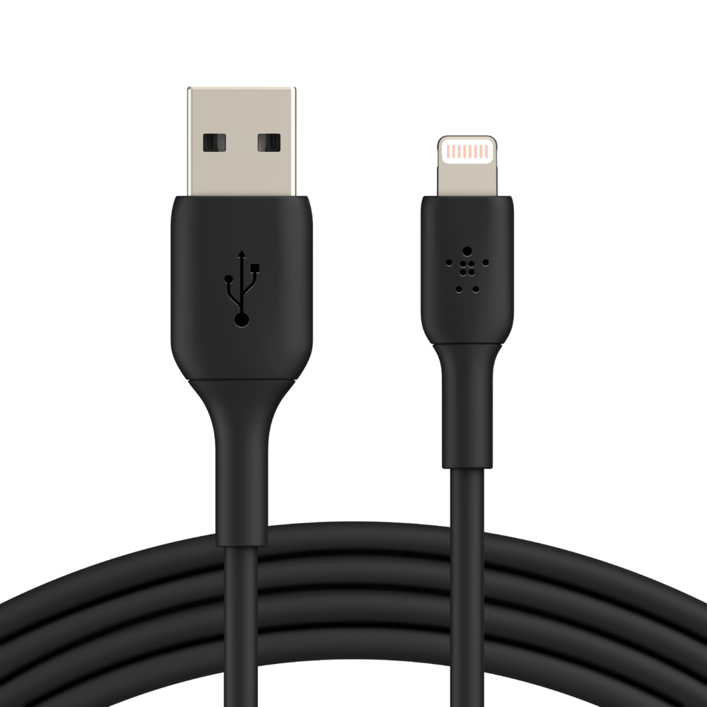 Belkin BOOST CHARGE - Lightning-Kabel - Lightning männlich zu USB männlich - 1 m - Schwarz, Ansicht 2