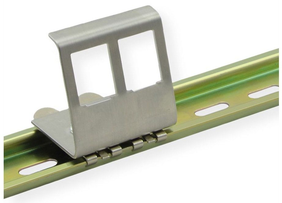 VALUE Moduleinsatzadapter - DIN schienenmontierbar, Ansicht 2