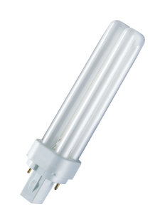 Osram DULUX D - Nicht integrierte kompakte fluoreszierende Glühlampe, Ansicht 2