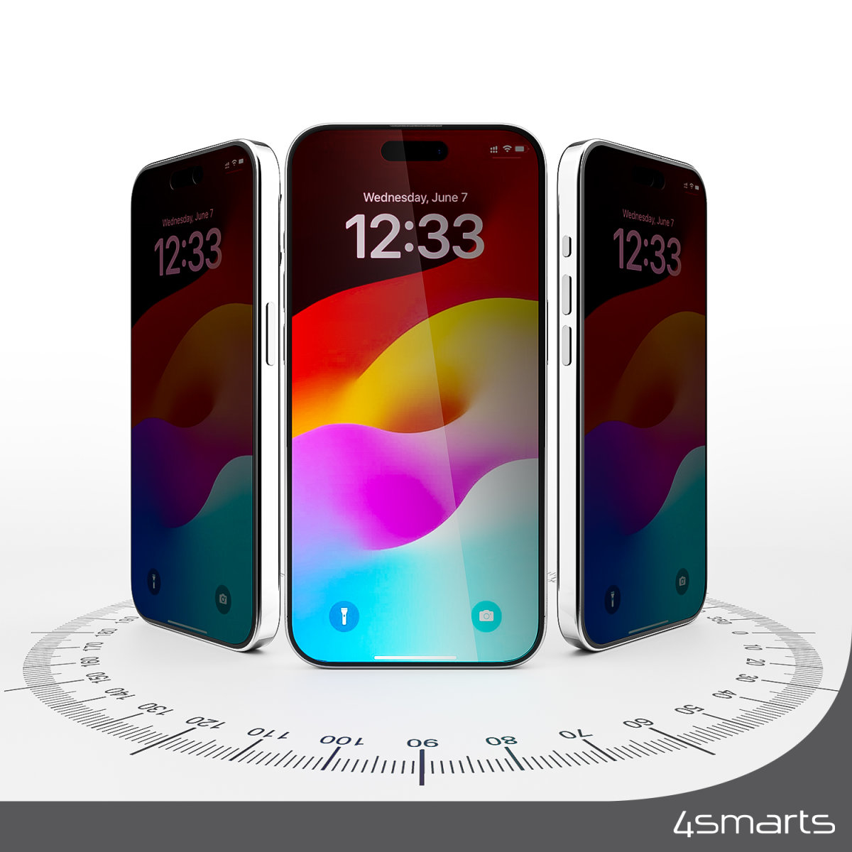 4smarts 540599 - Apple - iPhone 15 Plus - Kratzresistent - Transparent - 1 Stück(e), Ansicht 2