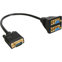 InLine VGA-Splitter - HD-15 (VGA) (M) zu HD-15 (VGA)