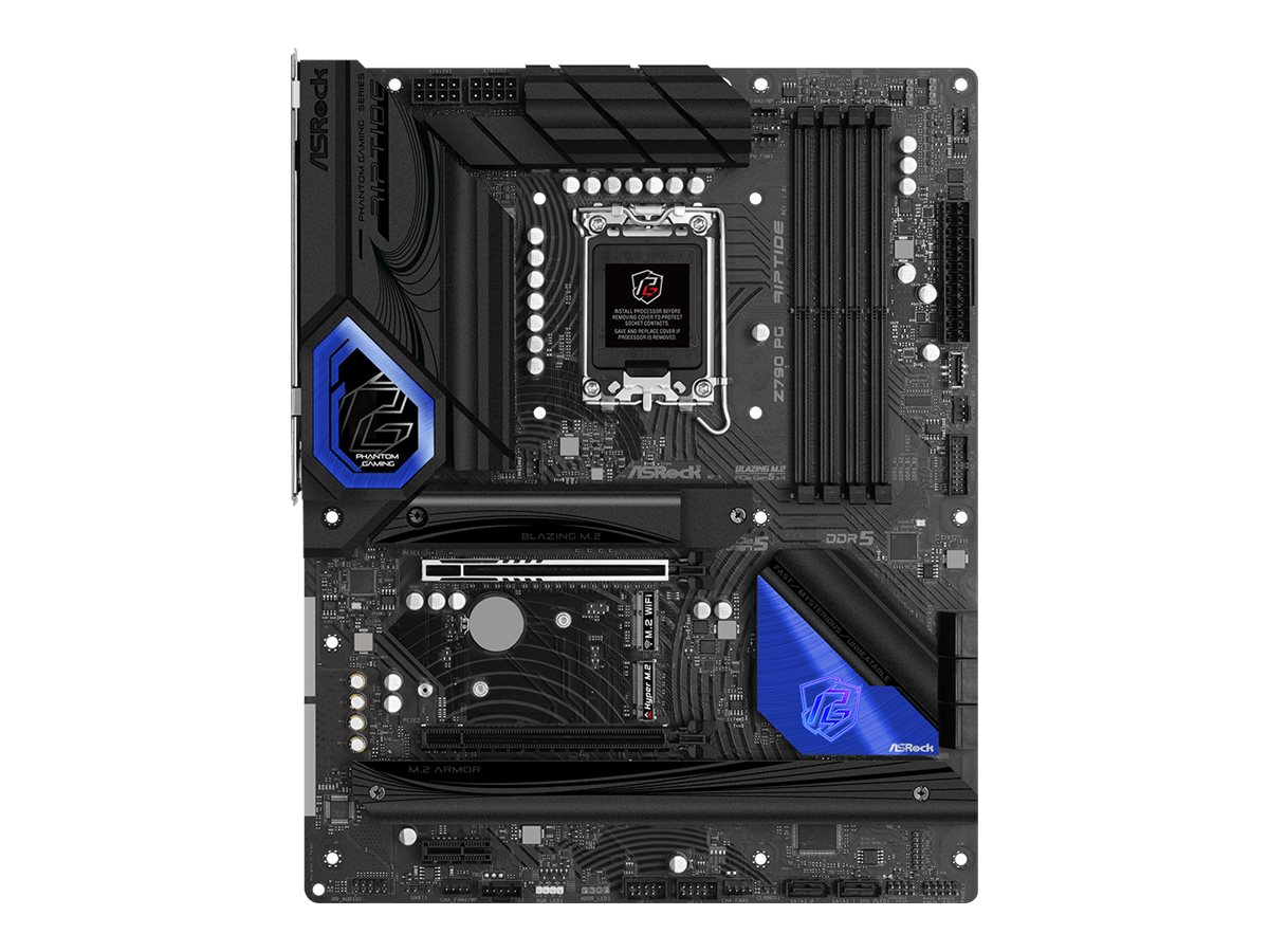 ASRock Z790 PG Riptide - Motherboard - ATX - LGA1700-Sockel - Z790 Chipsatz - USB 3.2 Gen 1, USB 3.2 Gen 2, USB-C 3.2 Ge