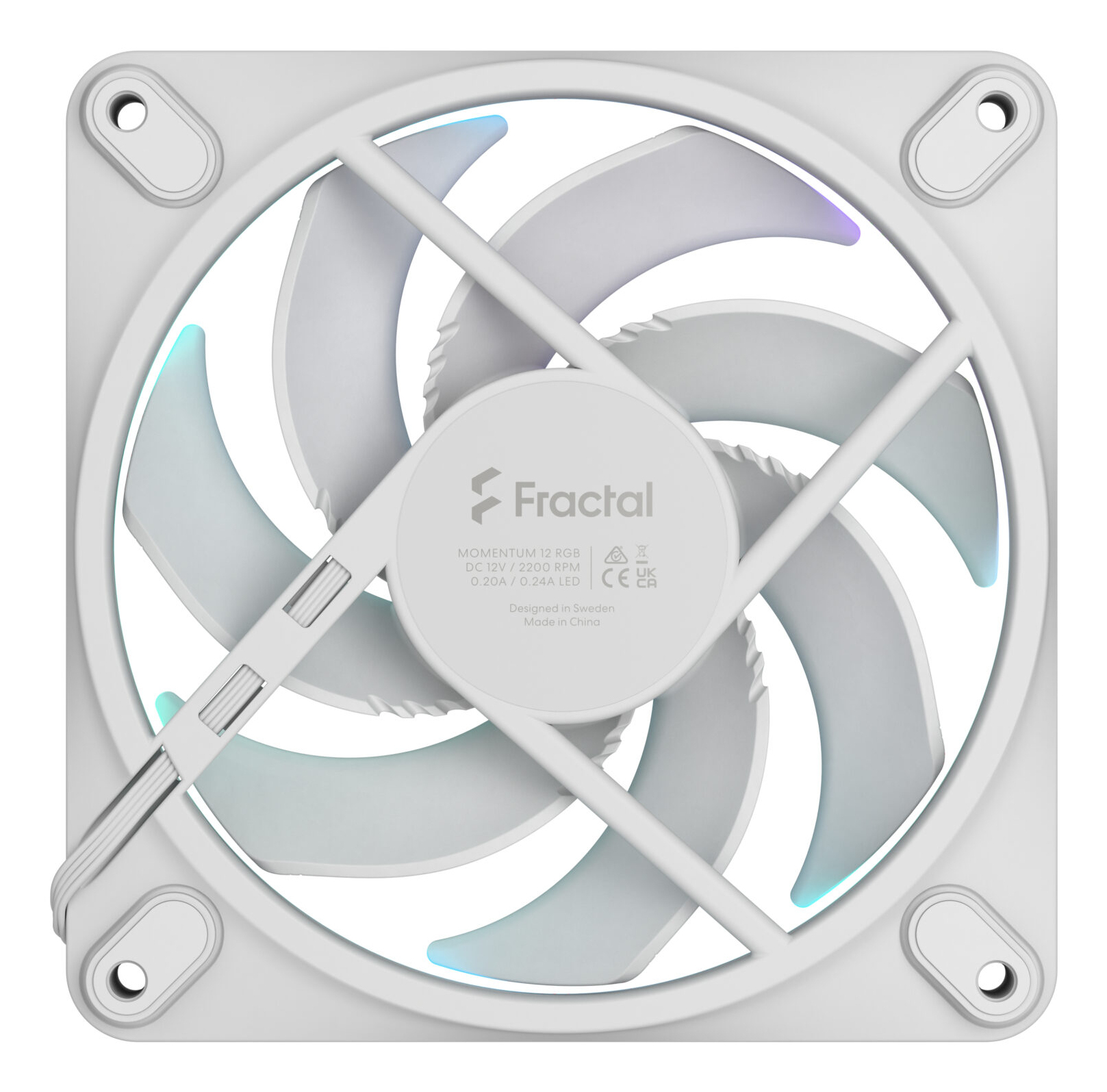 Fractal Design Momentum 12 RGB - Gehäuselüfter, Ansicht 2