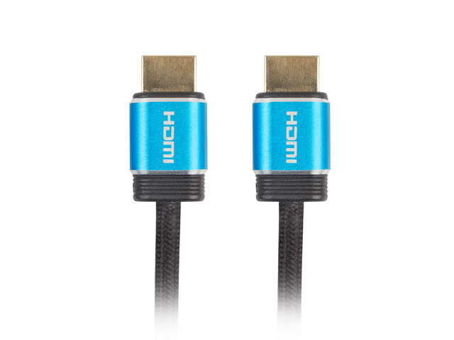 Lanberg HDMI m/m V2.0 Kabel 4K 60Hz CU PREMIUM schwarz - Kabel - Digital/Display/Video, Ansicht 3