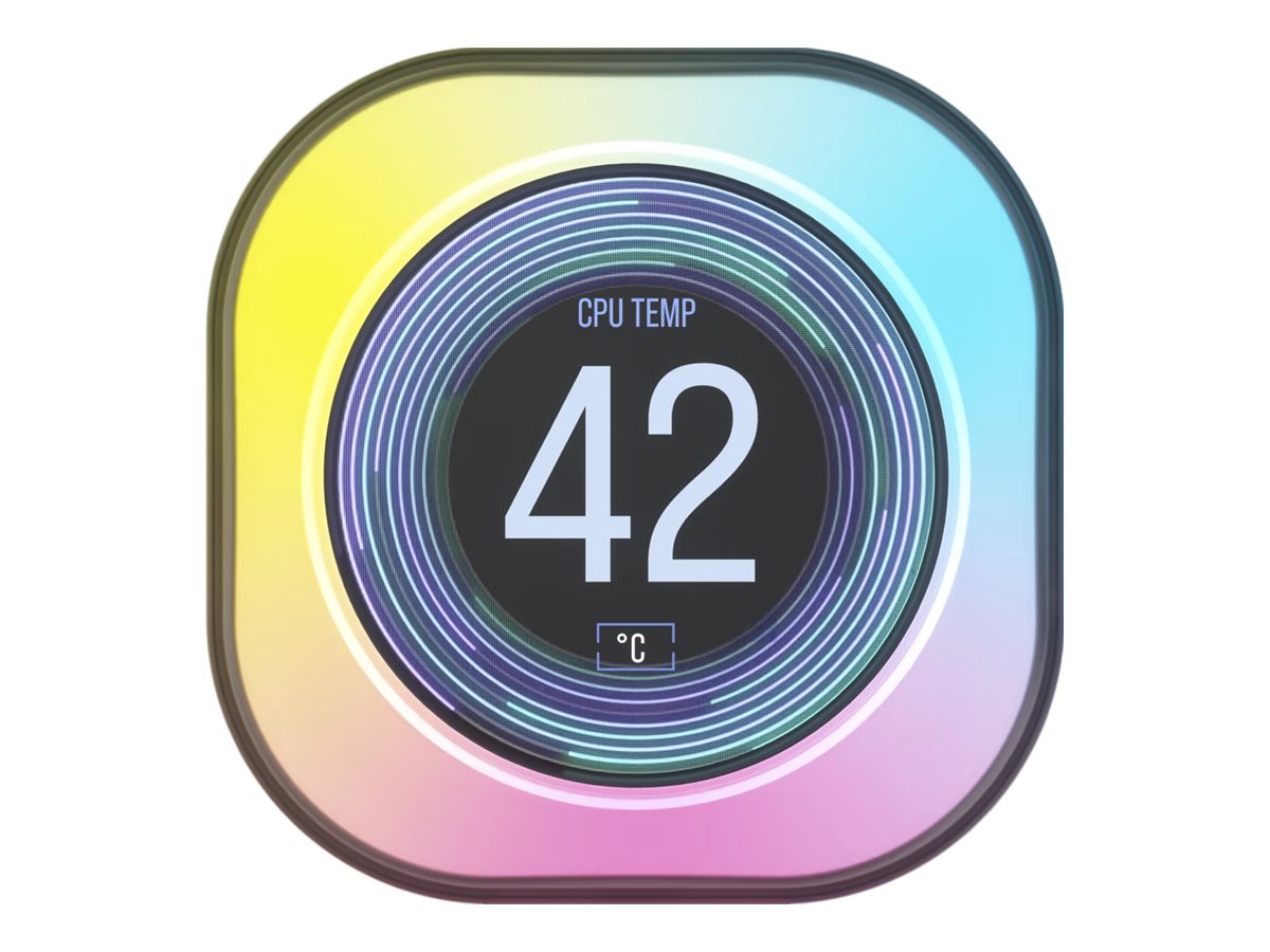 Corsair iCUE Link - LCD-Bildschirmmodul für Flüssigkeitskühlsystempumpe