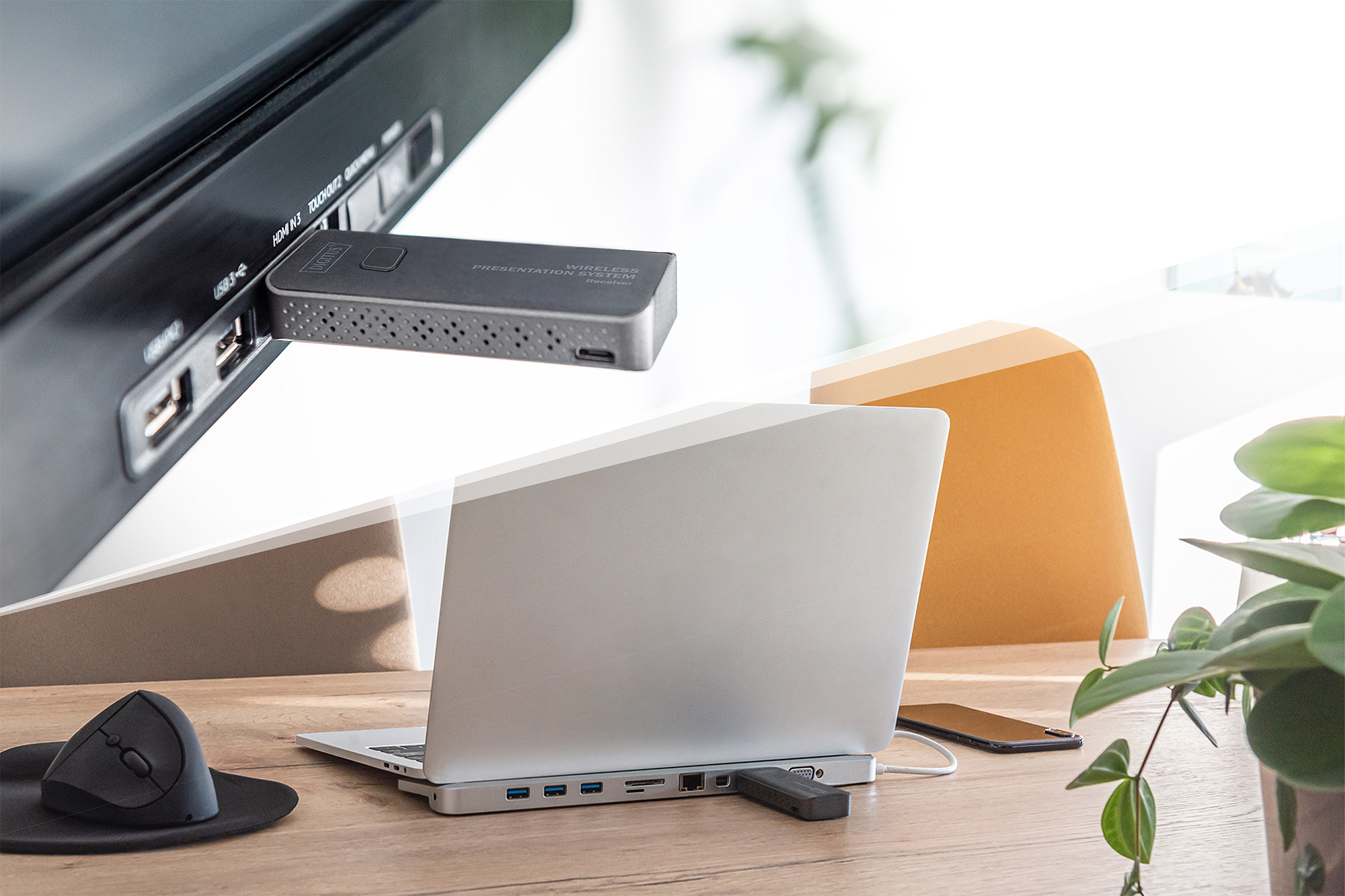 DIGITUS Click & Present Mini - Wireless Presentation System, Ansicht 4