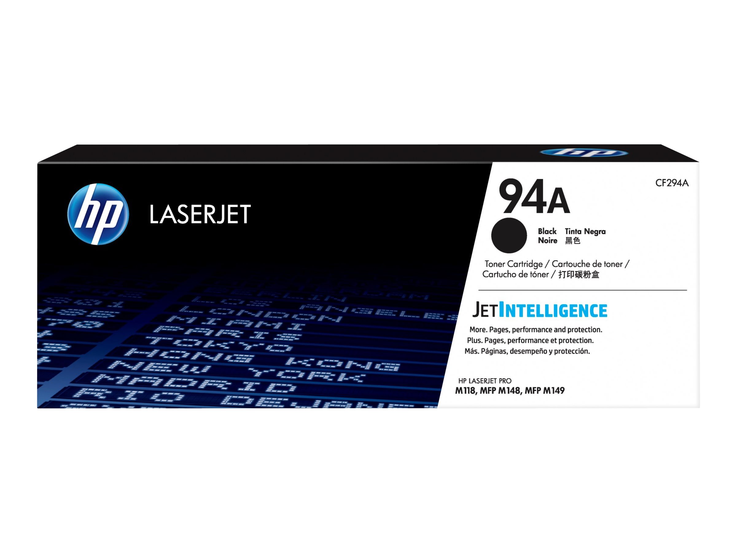 HP 94A - Schwarz - original - LaserJet - Tonerpatrone (CF294A)