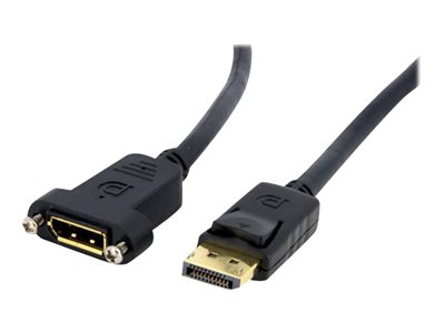 StarTech.com 3 ft. (0.9 m) Displayport Male to Female Cable - Mounting - Latched Connectors - DisplayPort, Ansicht 2