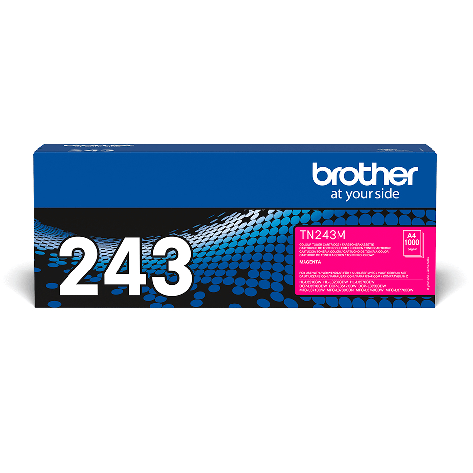 Brother TN-243M, 1000 Seiten, Magenta, 1 Stück(e)