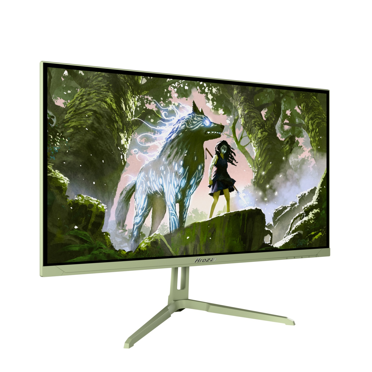 Arozzi TFT Nova 24 IPS waldgrün - Flachbildschirm (TFT/LCD) - 60,5 cm, Ansicht 2