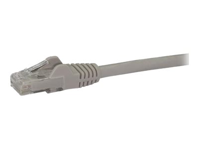 StarTech.com 7.5m CAT6 Ethernet Cable, 10 Gigabit Snagless RJ45 650MHz 100W PoE Patch Cord, CAT 6 10GbE UTP Network Cable w/Strain Relief, Grey, Wiring is UL Certified/TIA - Category 6 - 24AWG (N6PATC750CMGR)