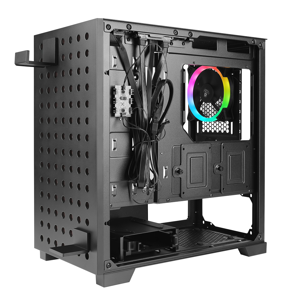 AZZA Elise - microATX Tower - Seitenteil mit Fenster (gehärtetes Glas), Ansicht 3
