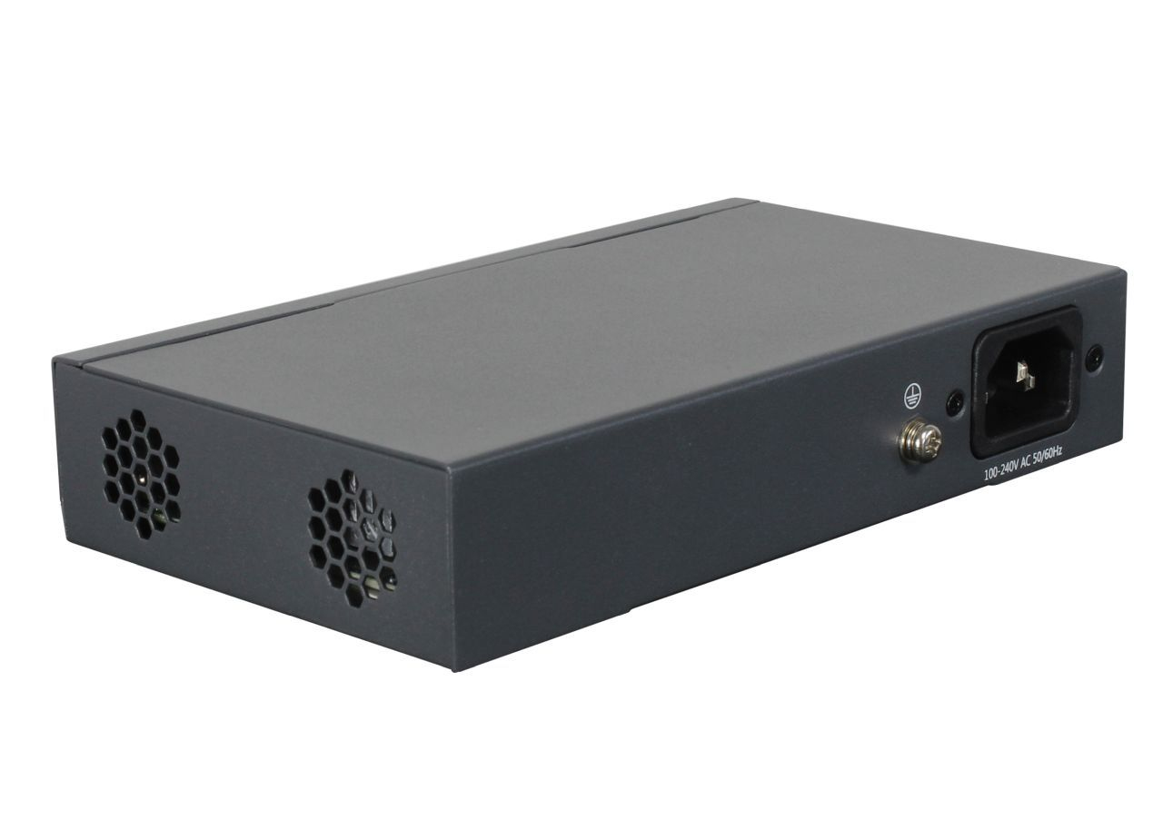 ALLNET Switch smart managed 95W 4x PoE 1x - Switch - 1 Gbps, Ansicht 4