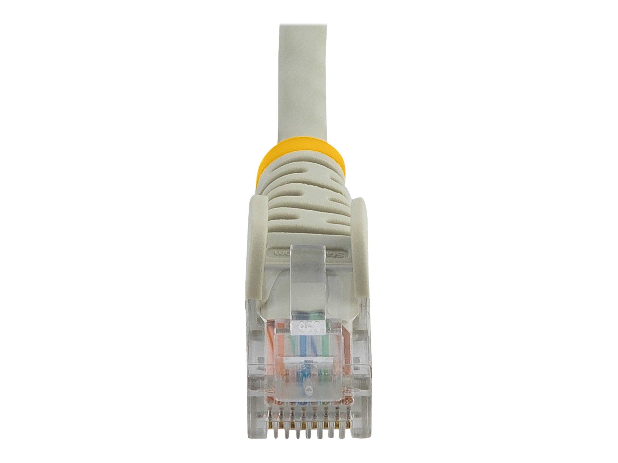 StarTech.com Cat5e Patchkabel mit Snagless RJ45 Anschluss - Netzwerkkabel 5m - Grau - Patch-Kabel - RJ-45 (M)