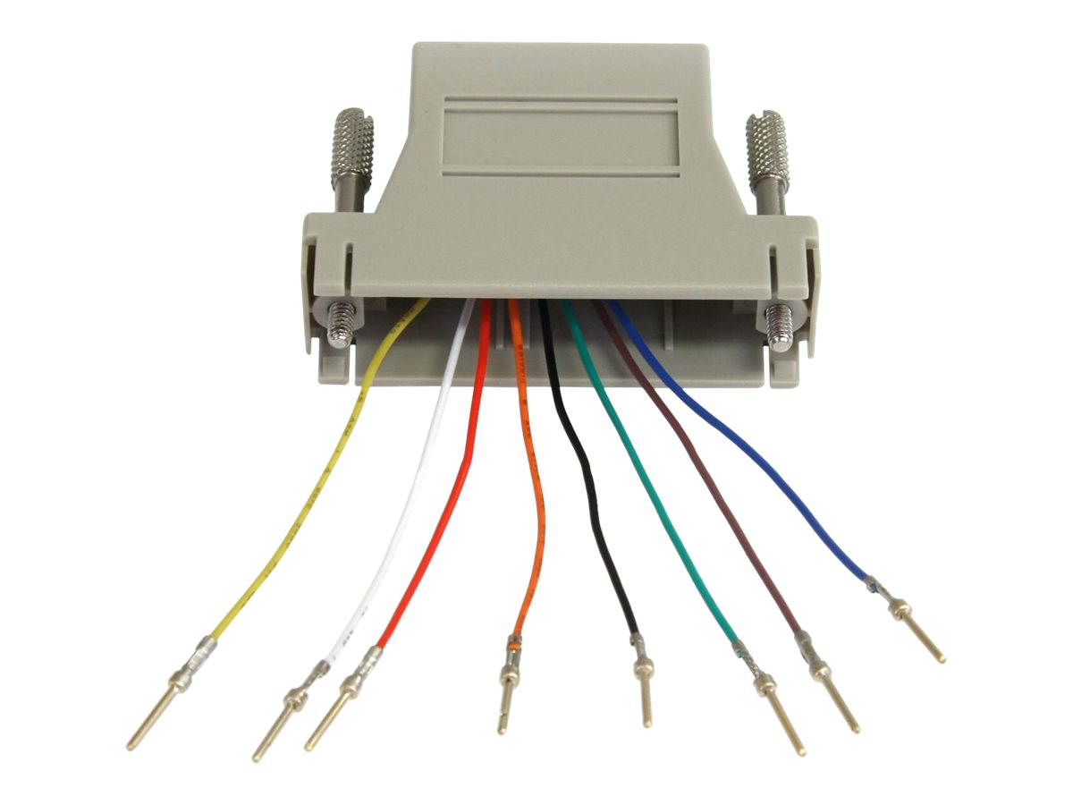 StarTech.com DB25 auf RJ45 modularer Adapter - SteckerBuchse - Seriell Adapter - DB25 (St)