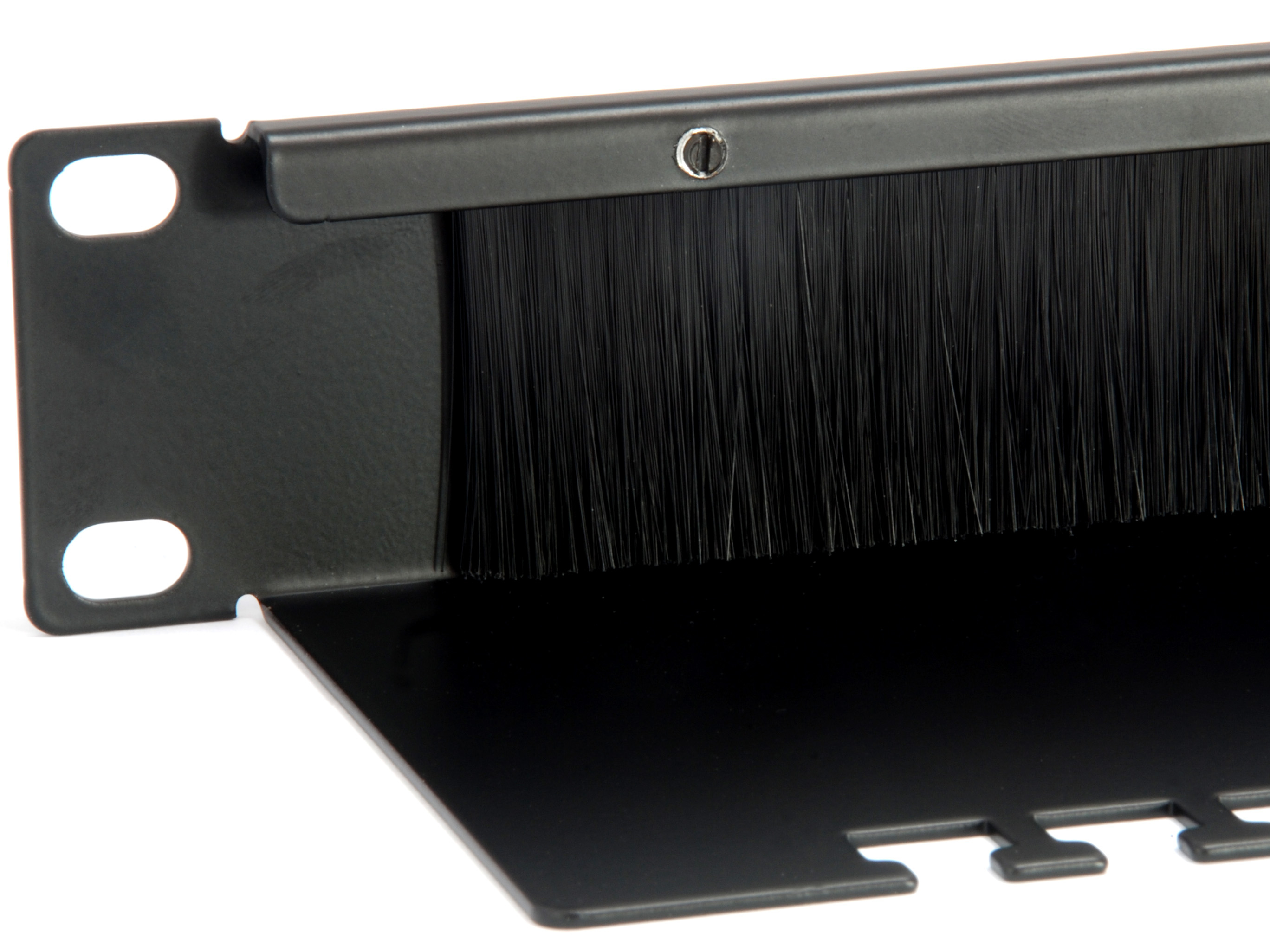 Equip Pro - Kabelabdeckung mit Bürsten - Schwarz, RAL 9005 - 1U - 48.3 cm (19), Ansicht 3