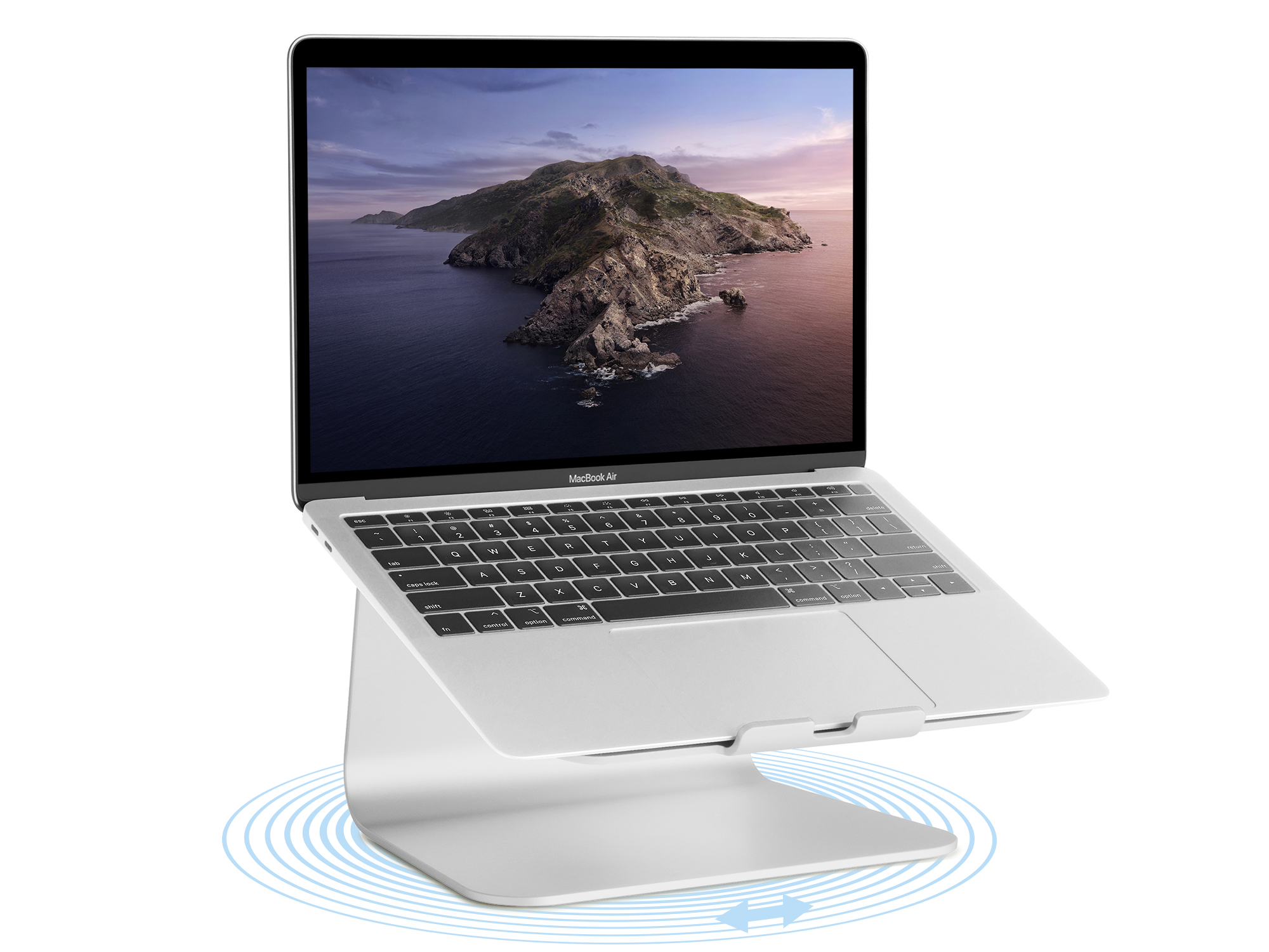 RAIN DESIGN mStand 360 - Notebook-Ständer - Silber, Ansicht 4