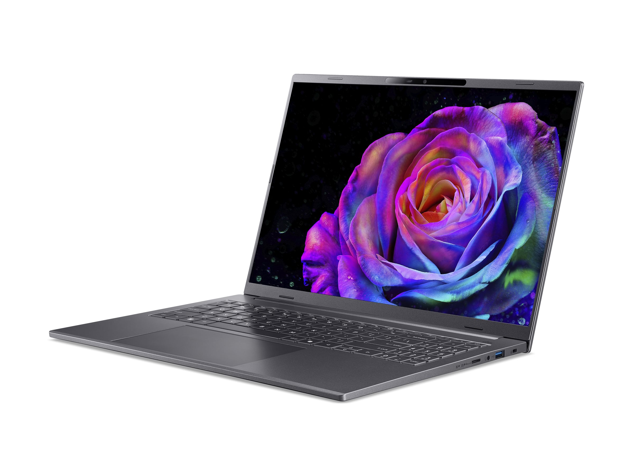 Acer Aspire 16 AI A16-52M - 180°-Scharnierdesign - Intel Core Ultra 7 258V / 2.2 GHz - Win 11 Home - Intel Arc Graphics 140V - 32 GB RAM - 1.024 TB SSD NVMe - 40.6 cm (16")