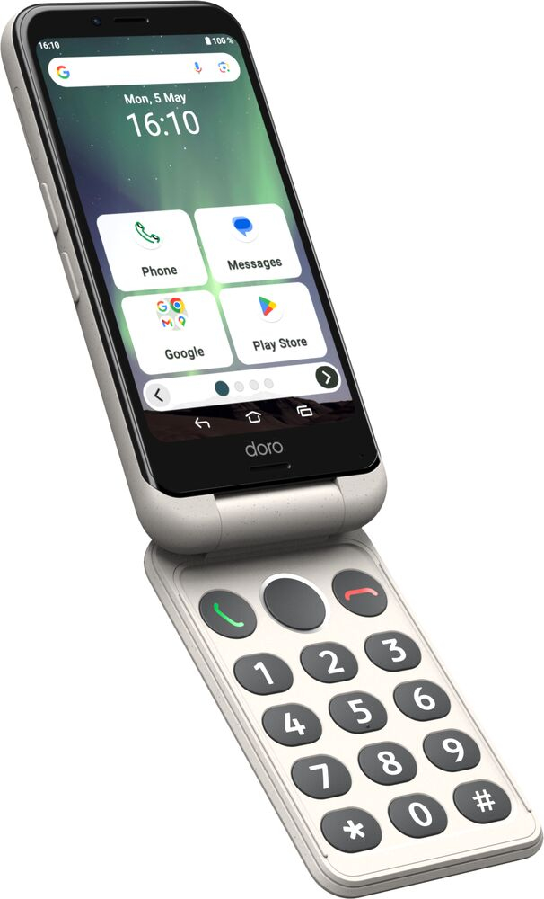 Doro Aurora A20 - bone - Smartphone - 64 GB, Ansicht 2