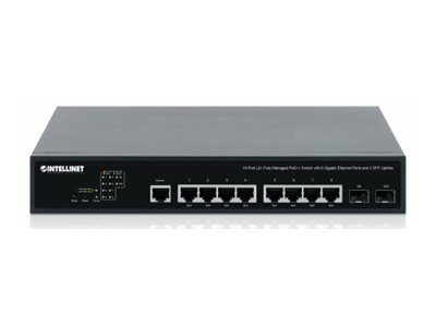 IC Intracom Intellinet - Switch - 2+/L3 Lite - managed - 8 x 10/100/1000 (PoE++), Ansicht 5