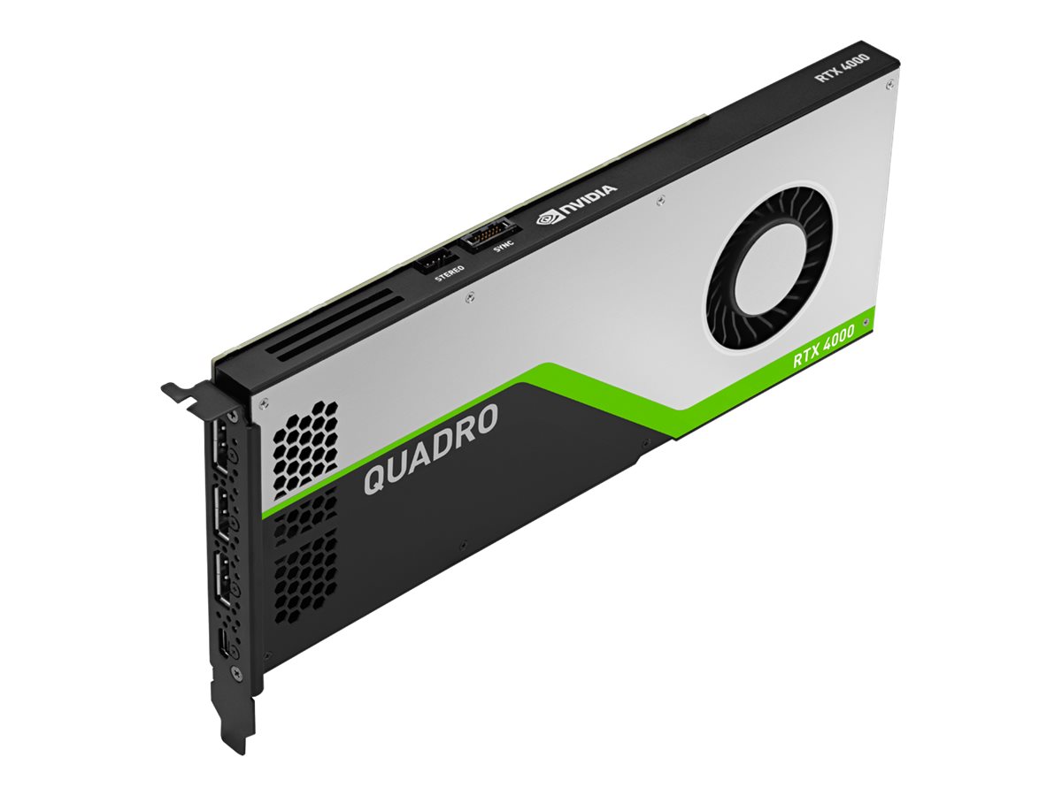 PNY NVIDIA Quadro RTX 4000 - Grafikkarten - Quadro RTX 4000