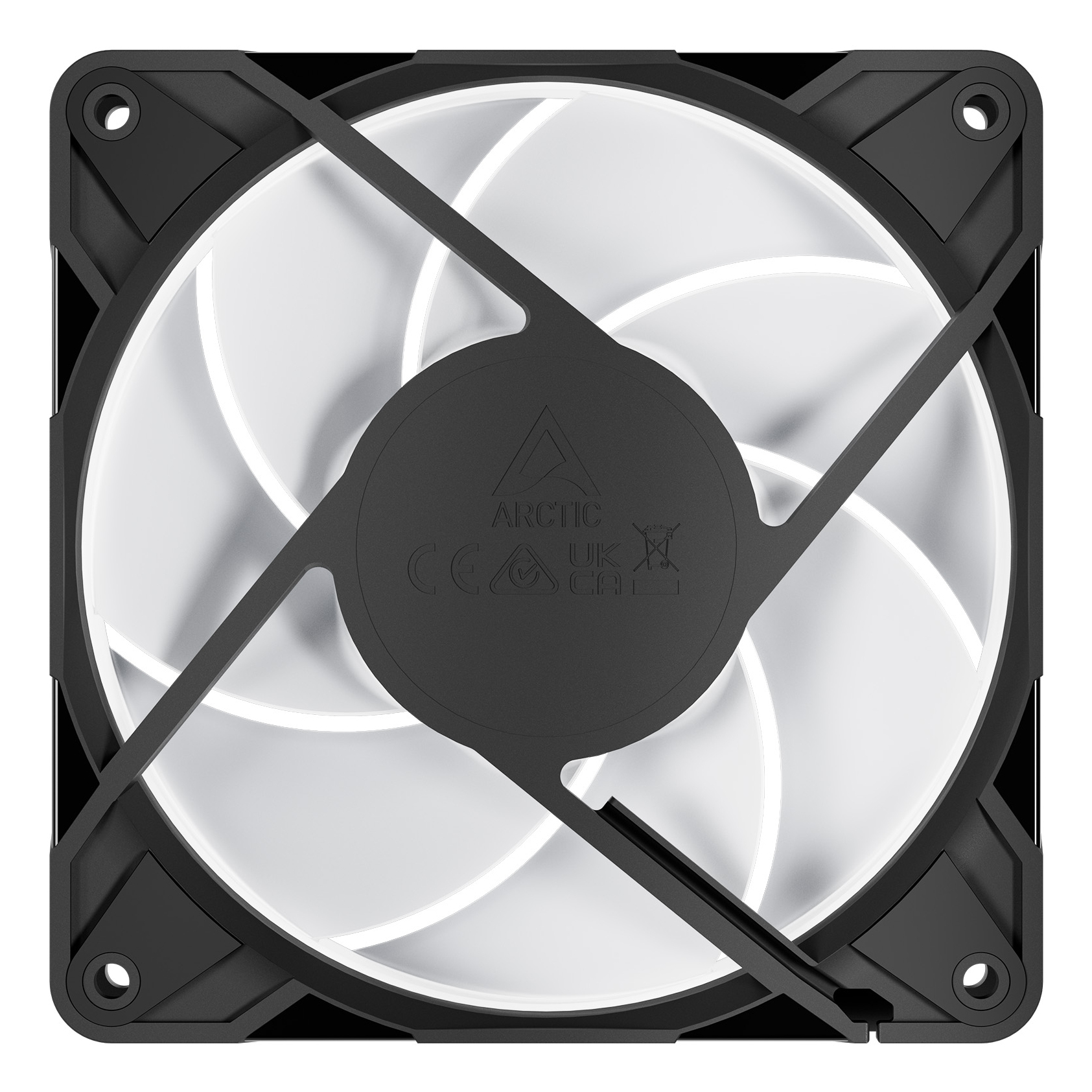 Arctic P12 Pro A-RGB Gehäuseluefter - Gehäuse-Lüfter - 3.000 rpm, Ansicht 3