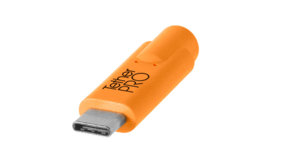 Tether Tools CUC2515-ORG - 4,6 m - USB C - Micro-USB B - USB 2.0 - 0,48 Gbit/s - Orange, Ansicht 2