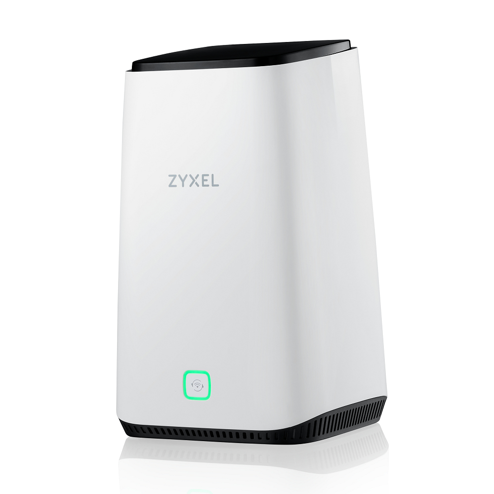 ZyXEL FWA510 - Wi-Fi 6 (802.11ax) - Tri-Band (2,4 GHz / 5 GHz / 5 GHz) - Eingebauter Ethernet-Anschluss - 5G - Schwarz, Ansicht 2